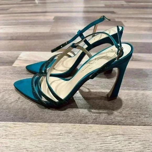 Shoes - Jessica Simpson heels. Size 8.5/39 Emerald Green